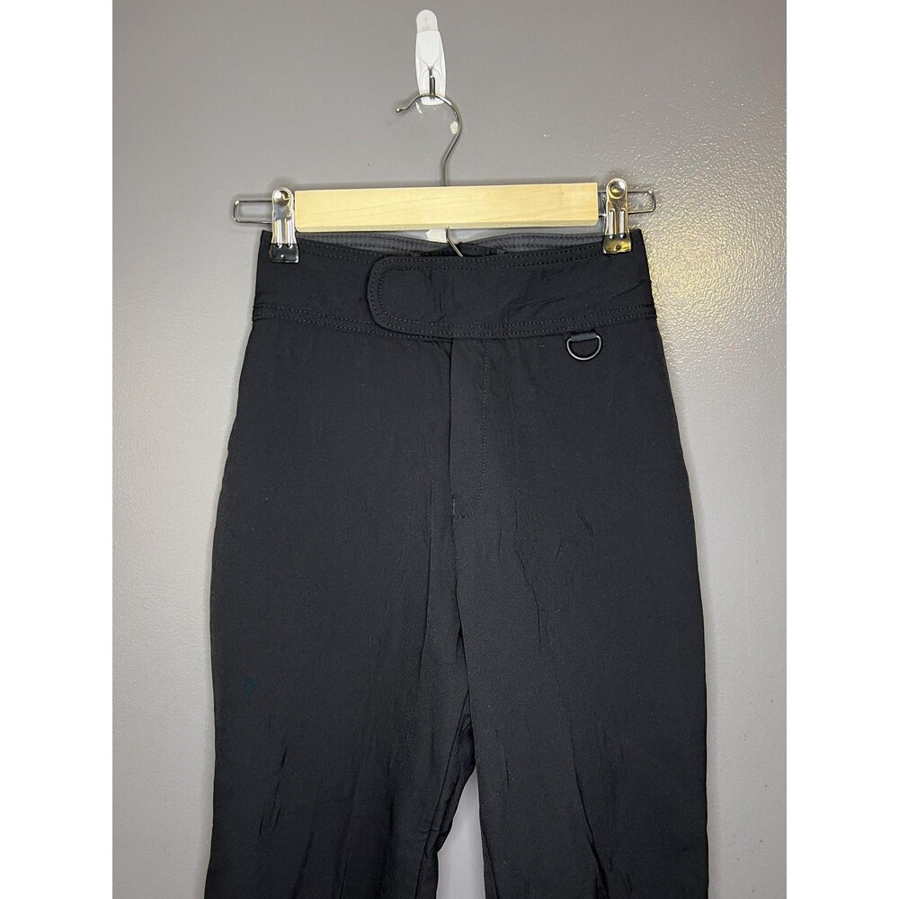 Schoeller Pants Womens 4 Black WB-400 Softshell Stretch Stirrup Ski Snow USA